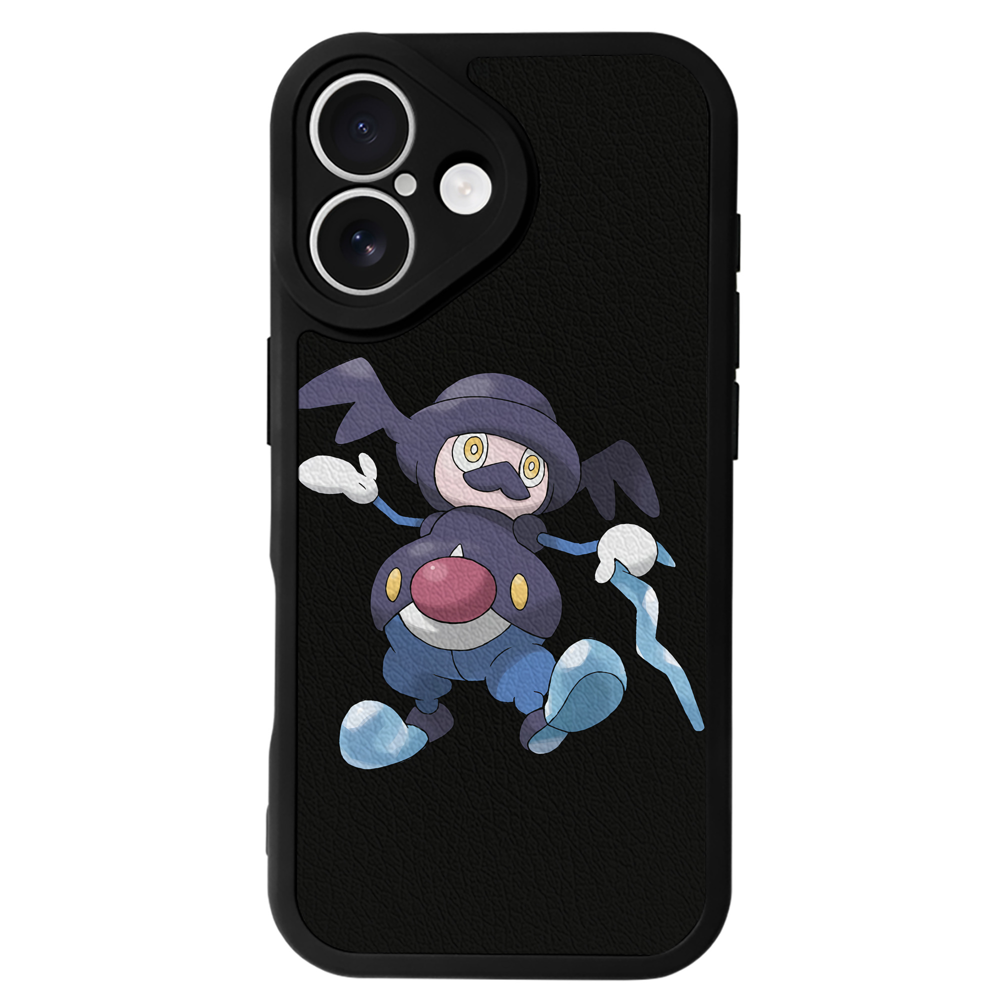 （画像用） ポケットモンスター Pokémon 【iPhone 16シリーズ対応】シリコンスマホケース（レザー調） 材質：シリコン